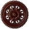 Ekena Millwork York Ceiling Medallion (Fits Canopies up to 3 5/8"), Hnd-Painted Antique Copper, 21 5/8"OD x 2 1/2"P CM21YOACS - alternate 1